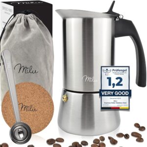 Cafetera Italiana Moka de Acero Inox